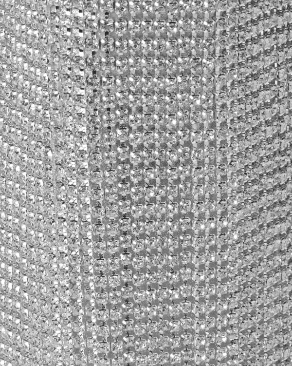 Juan Bernal Clutch^Bolso Evening plateado.