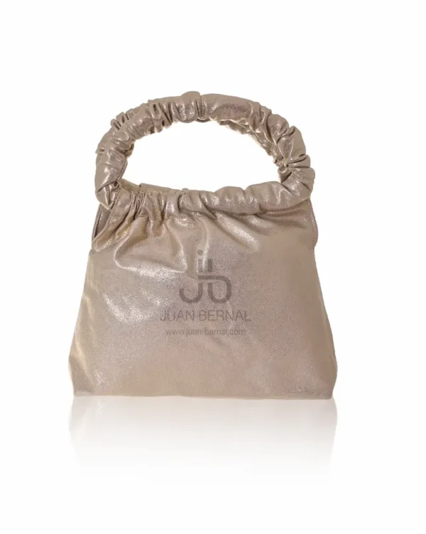 Juan Bernal Clutch^Bolso Lirae dorado