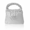 Juan Bernal Clutch^Bolso Lirae plateado