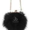 Juan Bernal Clutch^Bolso plumón negro