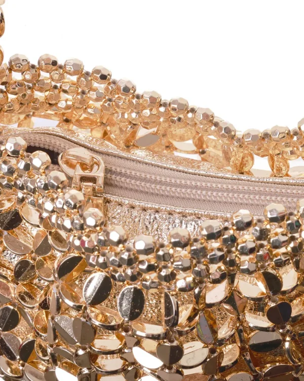 Juan Bernal Bolsos | Clutch^Bolso Rovel dorado