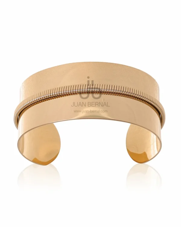 Juan Bernal Brazaletes^Brazalete Nara dorado