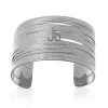 Juan Bernal Brazaletes^Brazalete Rayado plateado