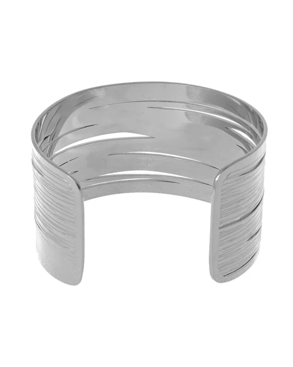 Juan Bernal Brazaletes^Brazalete Rayado plateado