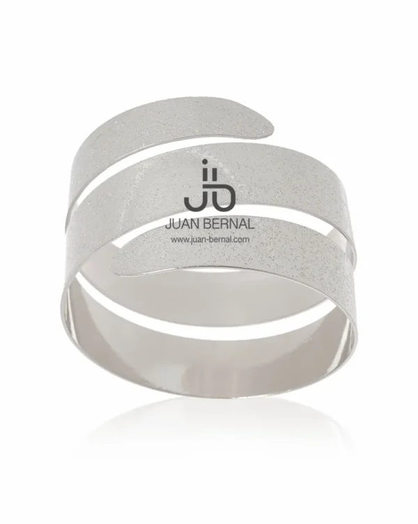 Juan Bernal Brazaletes^Brazalete Roma plateado