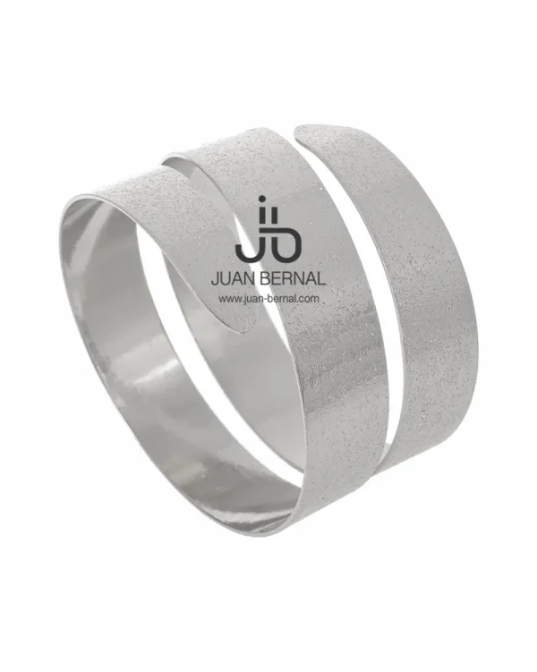 Juan Bernal Brazaletes^Brazalete Roma plateado