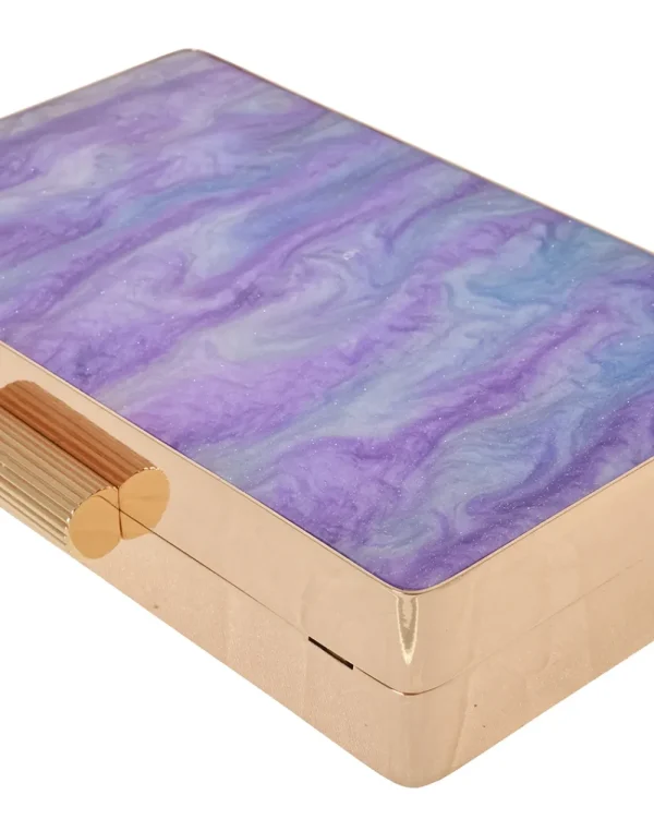Juan Bernal Clutch^Clutch Brisa celeste-malva