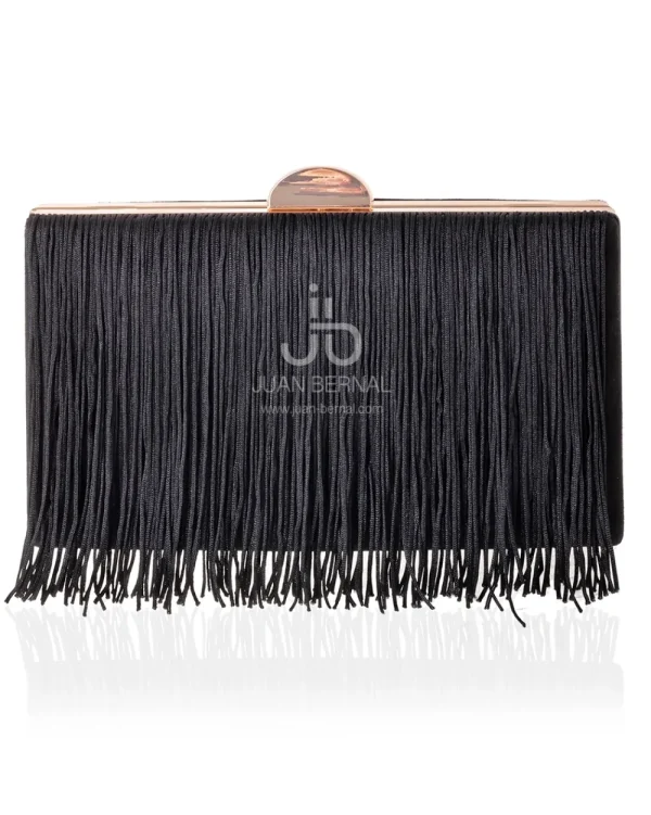 Juan Bernal Clutch^Clutch flecos negro