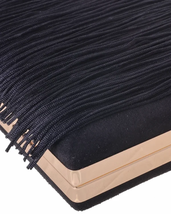 Juan Bernal Clutch^Clutch flecos negro