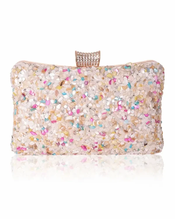 Juan Bernal Clutch^Clutch Reifen blanco/colores