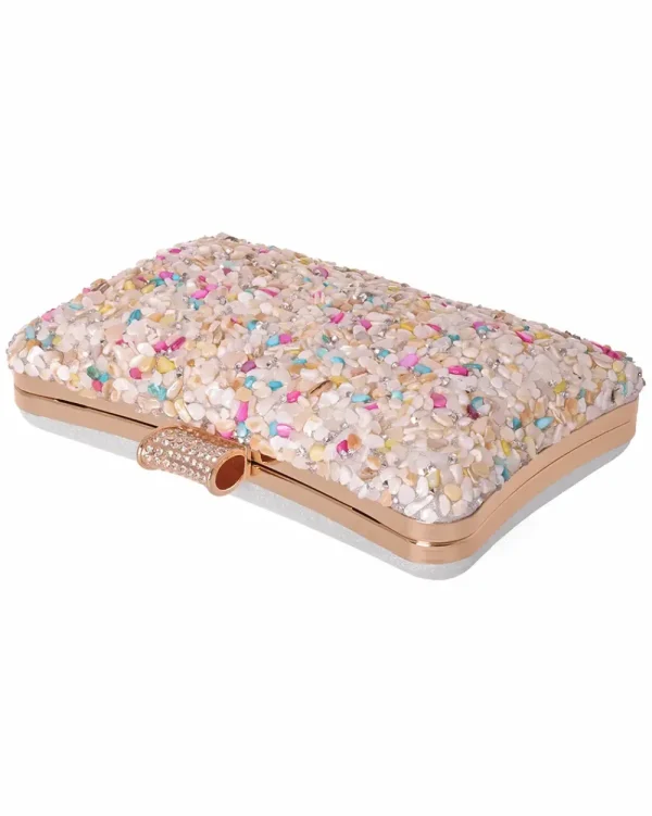 Juan Bernal Clutch^Clutch Reifen blanco/colores