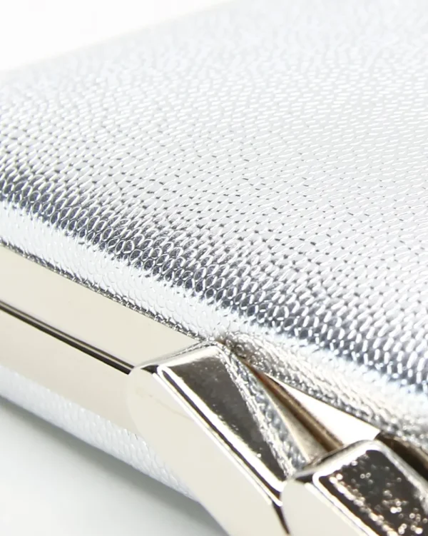 Juan Bernal Clutch^Clutch Silver