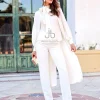 Juan Bernal Vestidos^Conjunto Jara blanco