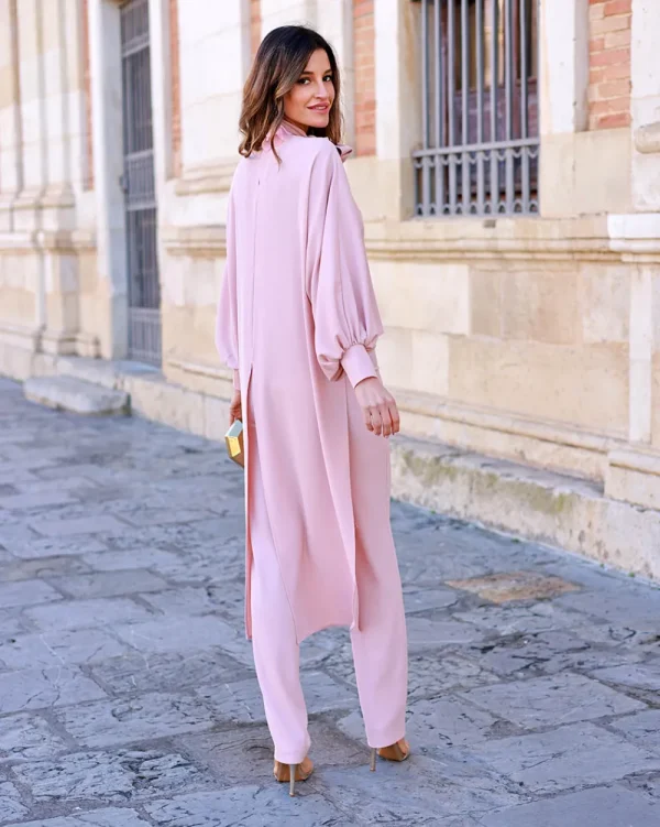 Juan Bernal Vestidos Largos | Vestidos^Conjunto Jara rosa