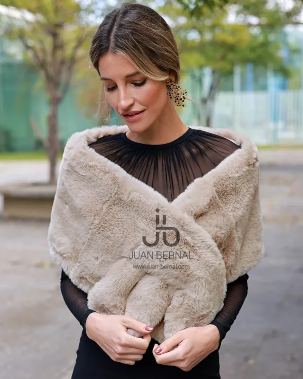 Juan Bernal Estolas^Estola Soft beige