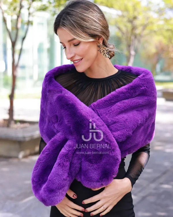 Juan Bernal Estolas^Estola Soft morado