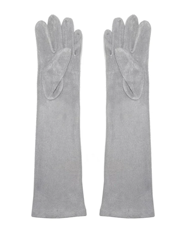Juan Bernal Estolas^Guantes antelina gris