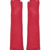 Juan Bernal Estolas^Guantes antelina rojo