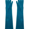Juan Bernal Estolas^Guantes Azul Cian