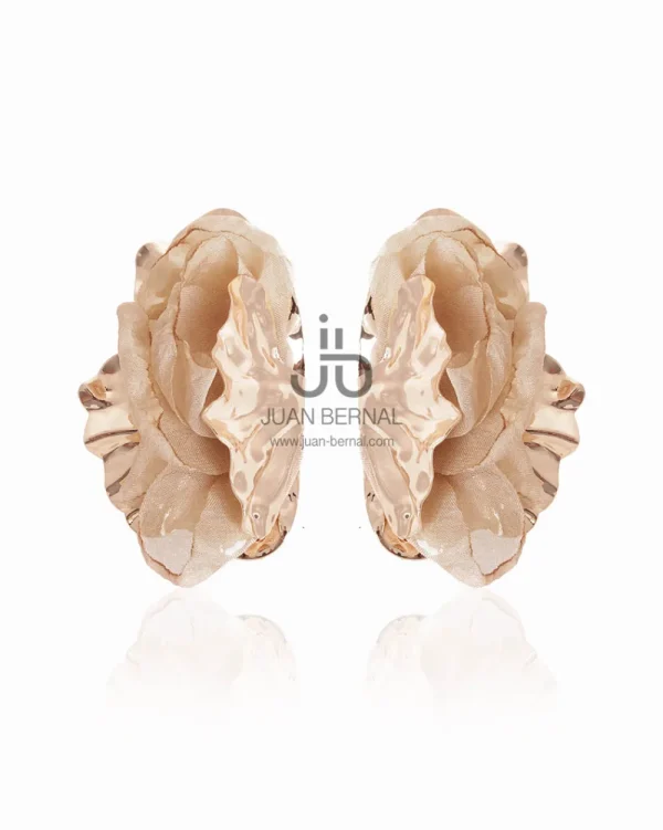 Juan Bernal Pendientes^Pendienes Dison beige