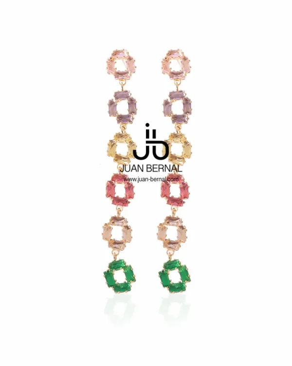 Juan Bernal Pendientes^Pendiente Jinio pastel