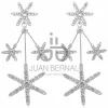 Juan Bernal Pendientes^Pendientes Centel plateados