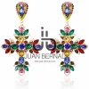 Juan Bernal Pendientes^Pendientes Cruz colores