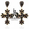 Juan Bernal Pendientes^Pendientes Cruz negra