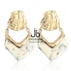 Juan Bernal Pendientes^Pendientes Custo marmol
