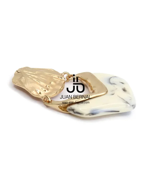 Juan Bernal Pendientes^Pendientes Custo marmol