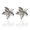 Juan Bernal Pendientes^Pendientes flor plata