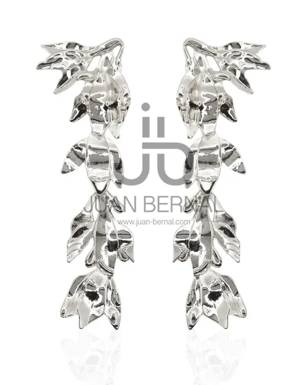 Juan Bernal Pendientes^Pendientes Tala plateados