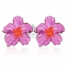 Juan Bernal Pendientes^Pendientes Wely morado