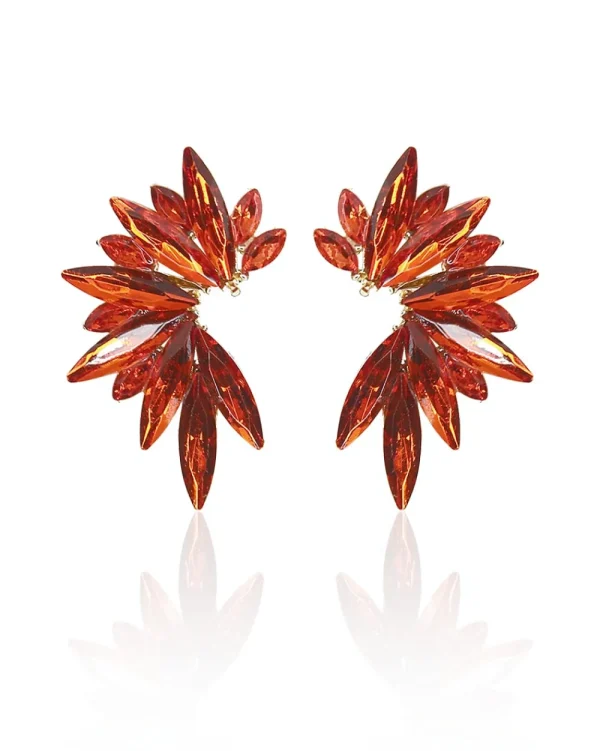 Juan Bernal Pendientes^Pendientes Wing naranja