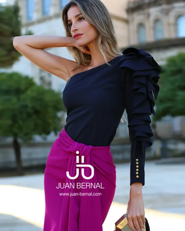 Juan Bernal Últimas Tallas^Top Aisha negro