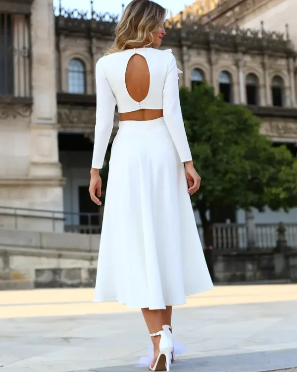 Juan Bernal Vestidos^Top Noa