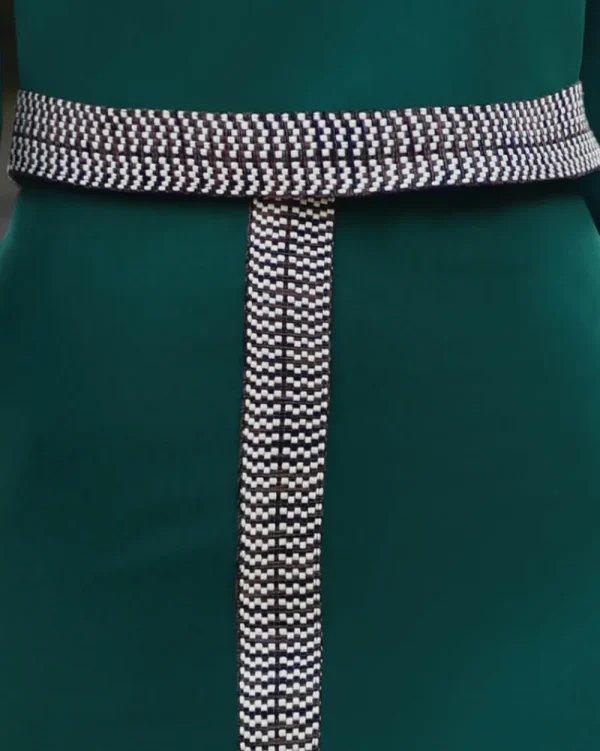 Juan Bernal Vestidos^Top Sara verde