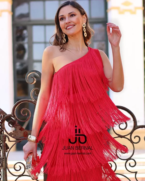 Juan Bernal Vestidos Largos | Vestidos^Vestido Carmina rojo