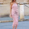 Juan Bernal Últimas Tallas^Vestido Carolina nude