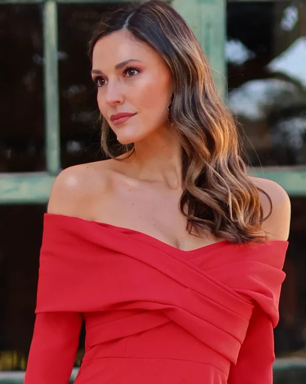 Juan Bernal Vestidos^Vestido Denice rojo