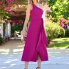 Juan Bernal Vestidos^Vestido Gisela berenjena