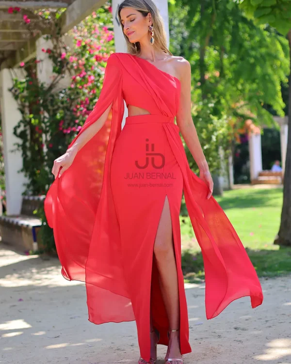 Juan Bernal Vestidos Largos | Vestidos^Vestido Judith rojo