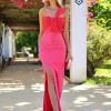 Juan Bernal Vestidos Largos | Vestidos^Vestido Leonor rojo/rosa