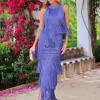 Juan Bernal Vestidos Largos | Vestidos^Vestido Olga Malva —Ultimas unidades sin Reposicion