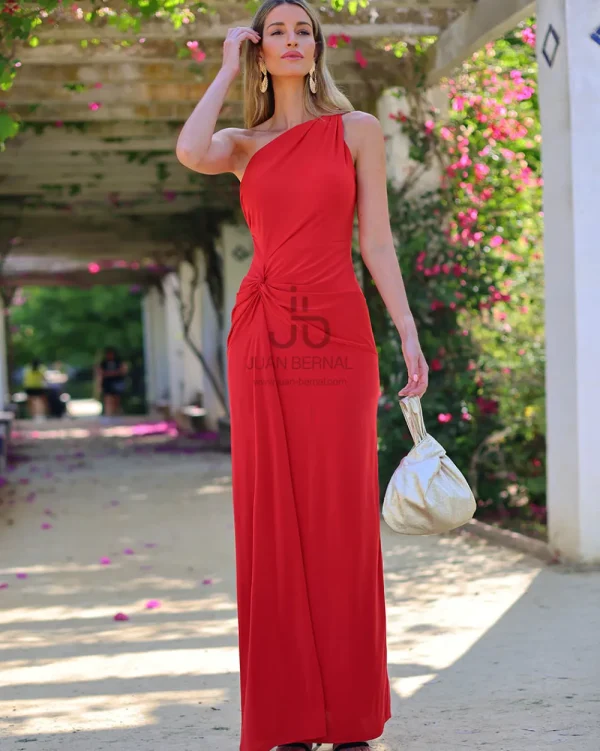 Juan Bernal Últimas Tallas^Vestido Zoe rojo