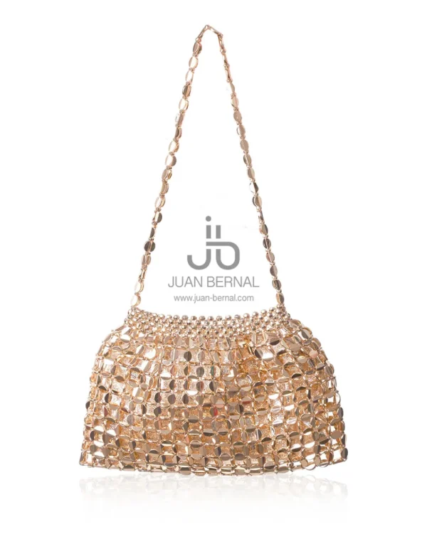 Juan Bernal Bolsos | Clutch^Bolso Rovel dorado